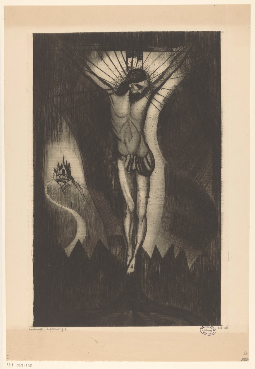 Le Christ II - Lodewijk Schelfhout (signed by artist)