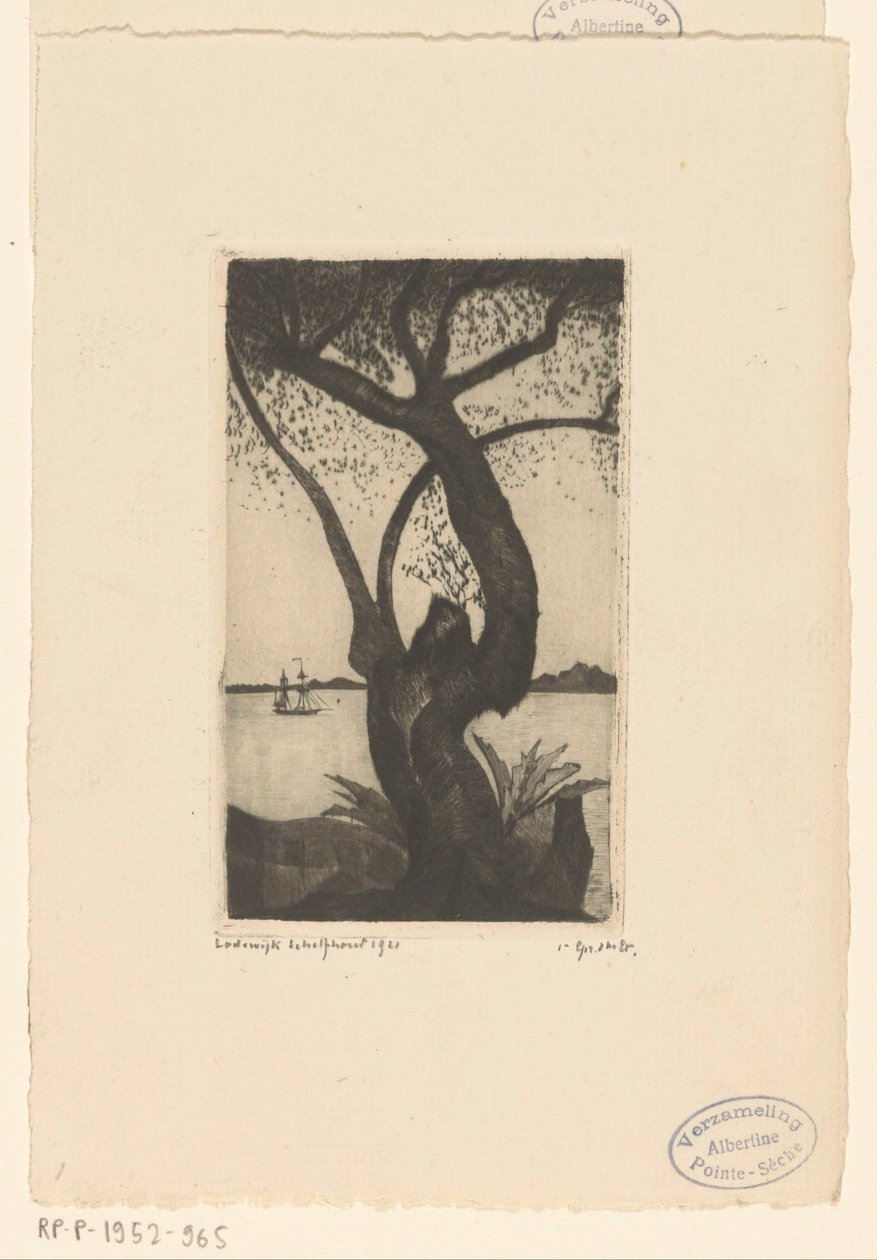 Olivier, Corse - Lodewijk Schelfhout (signed by artist)