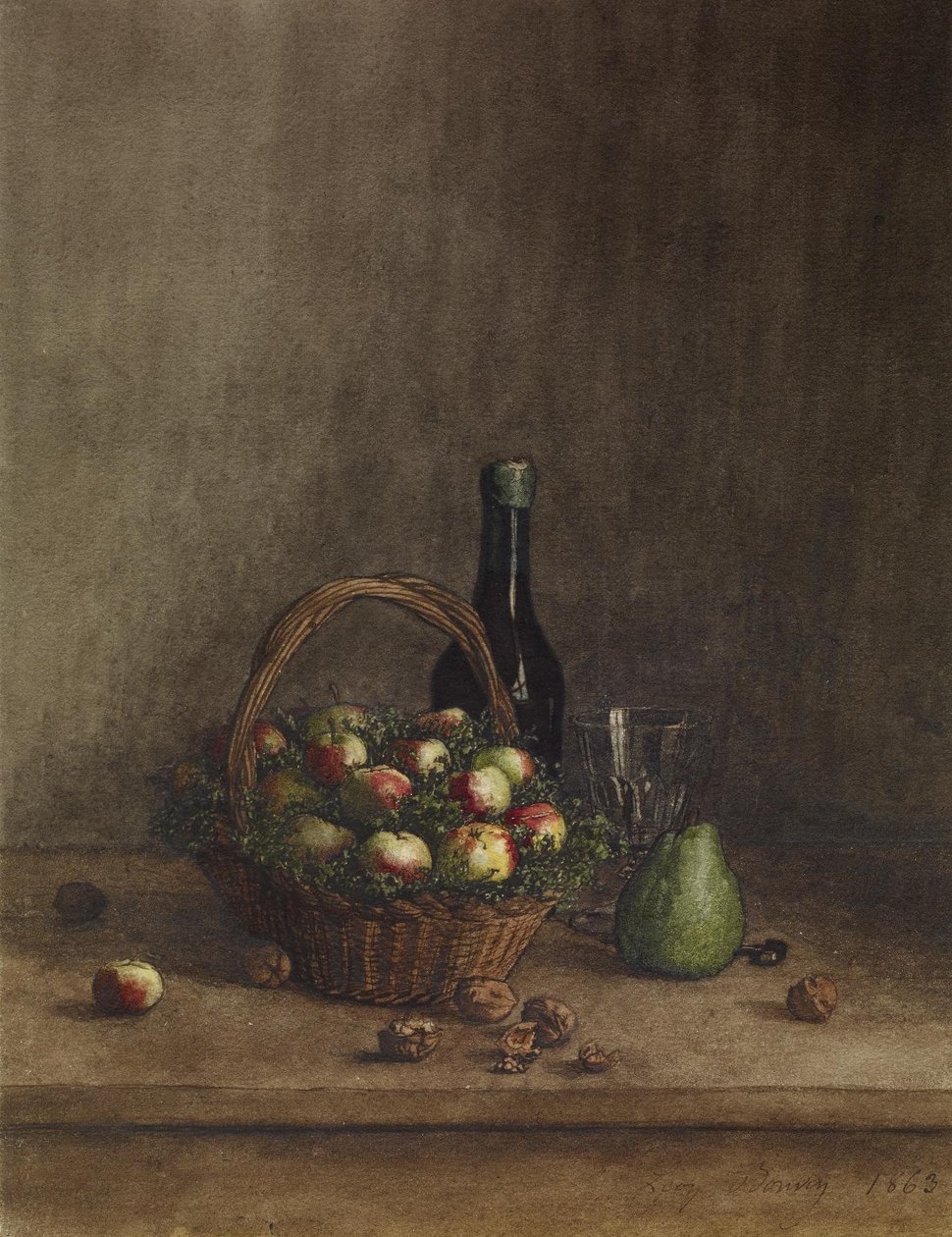Nature Morte avec Vin et Fruits - Léon Bonvin