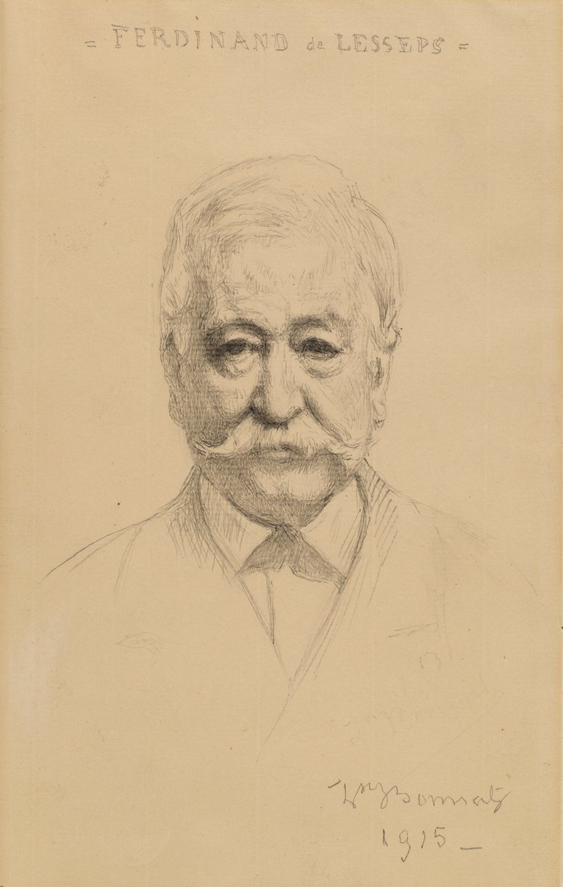 Ferdinand De Lesseps - Léon Bonnat