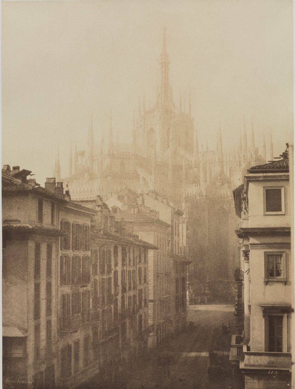 Cathédrale depuis Corso Francesco, Milan - Léon Gérard