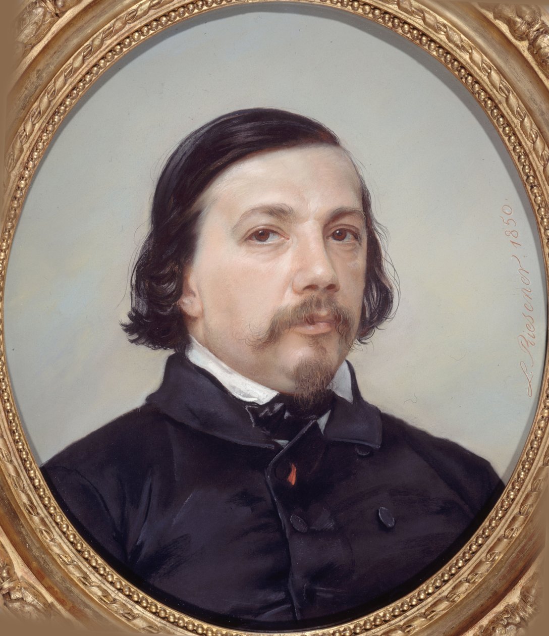 Portrait du poète Théophile Gautier 1811-1872 - Léon Riesener