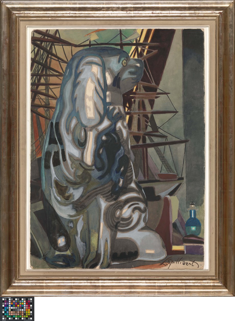Néerlandais : Le chien de porcelaine - Leon Spilliaert