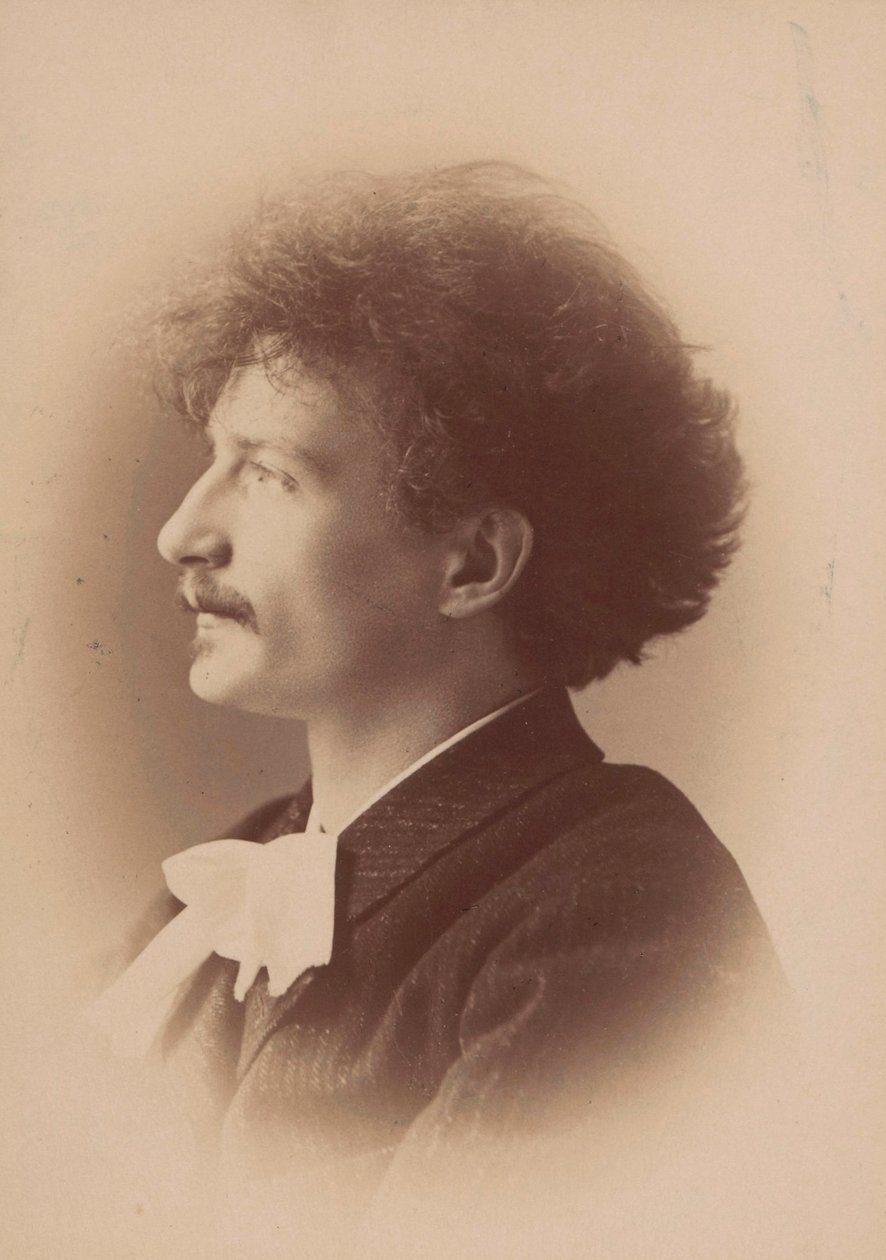 Portrait du compositeur Ignacy Jan Paderewski 1860-1941 - London . Photo studio Elliott and