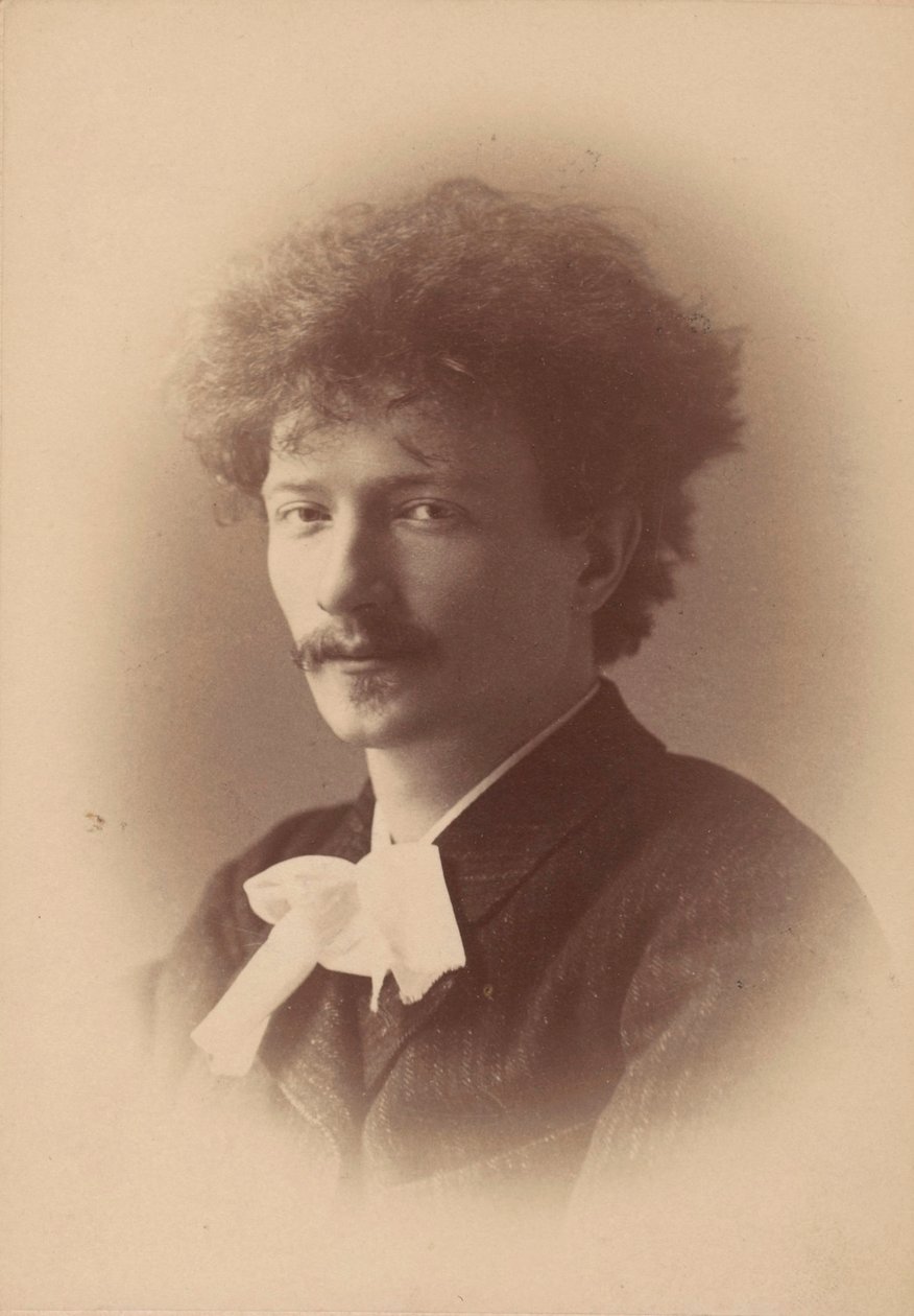 Portrait du compositeur Ignacy Jan Paderewski 1860-1941, 1890 - London . Photo studio Elliott and