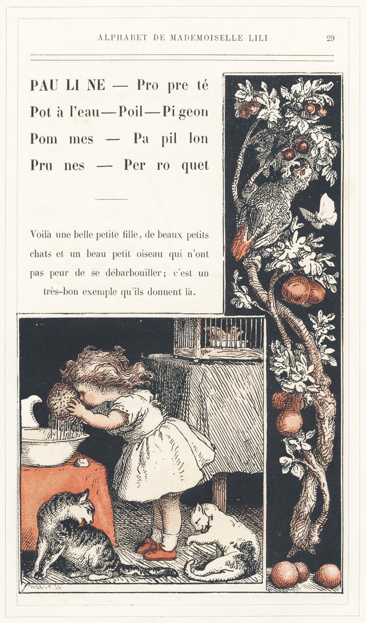 Pauline, Propre, Pot d