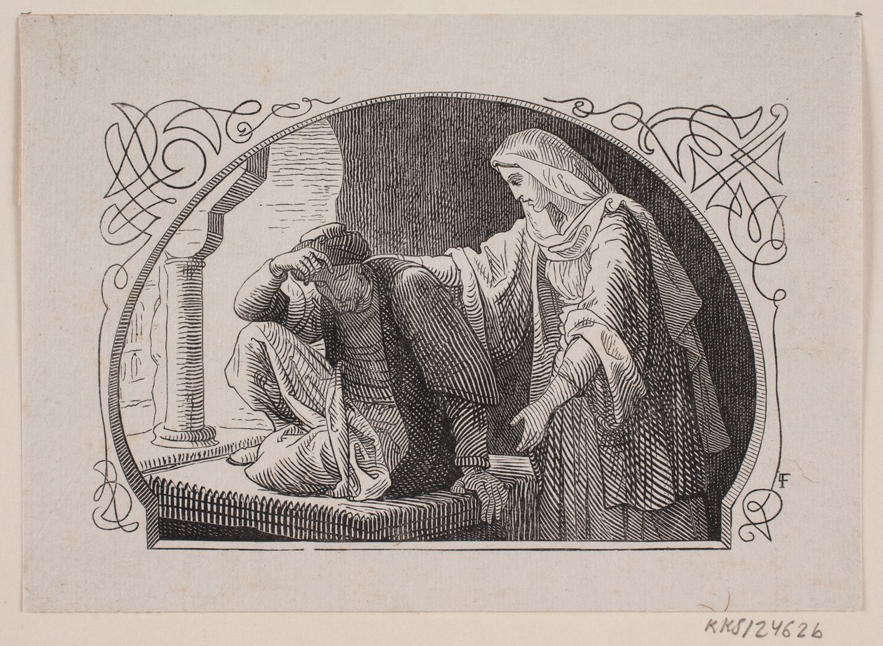 Sheiken et sa fille de Valdemar Thisted - Lorenz Frølich