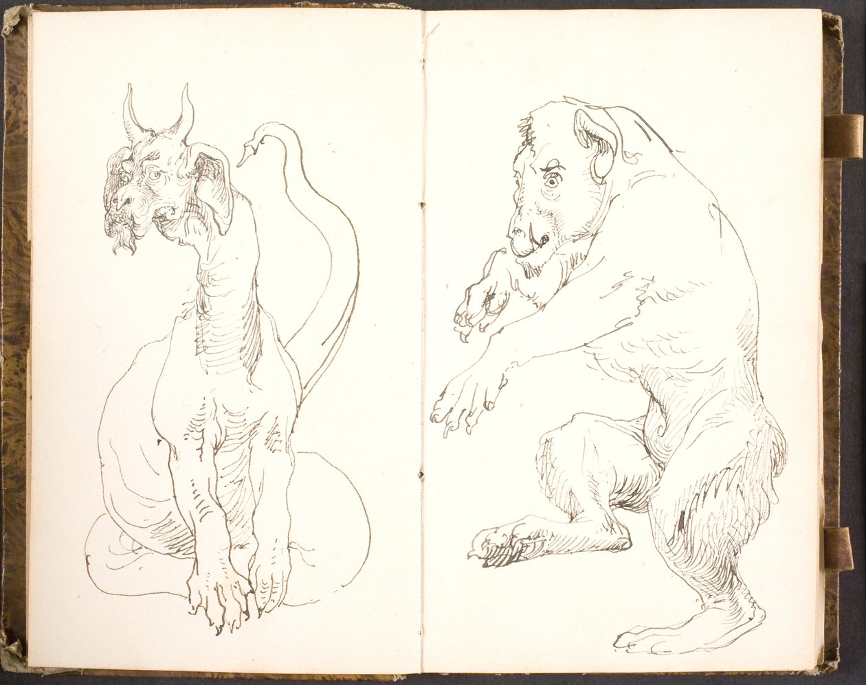 Carnet de croquis n° 29. Dresde 1845-1846 - Lorenz Frølich
