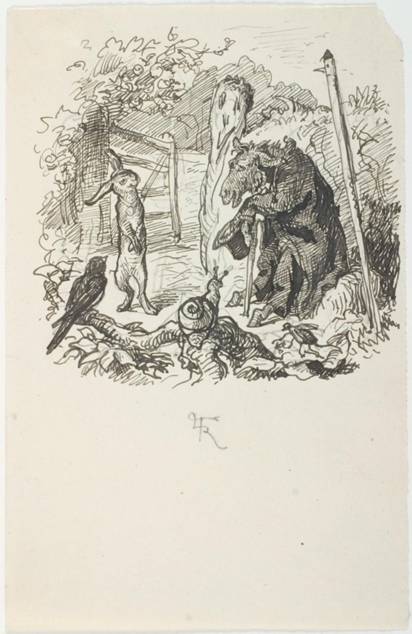 Variante de la vignette de début pour Les coureurs rapides - Lorenz Frølich