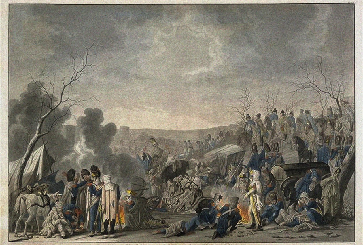 Retraite de la Grande Armée de Moscou en 1812 - Lorenz Rugendas