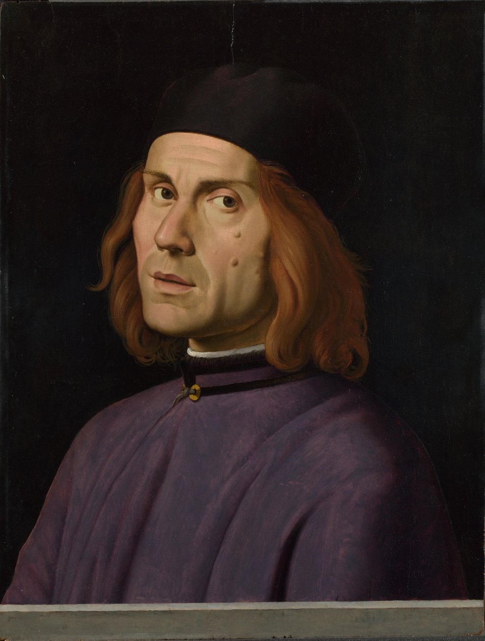 Portrait de Battista Fiera - Lorenzo Costa
