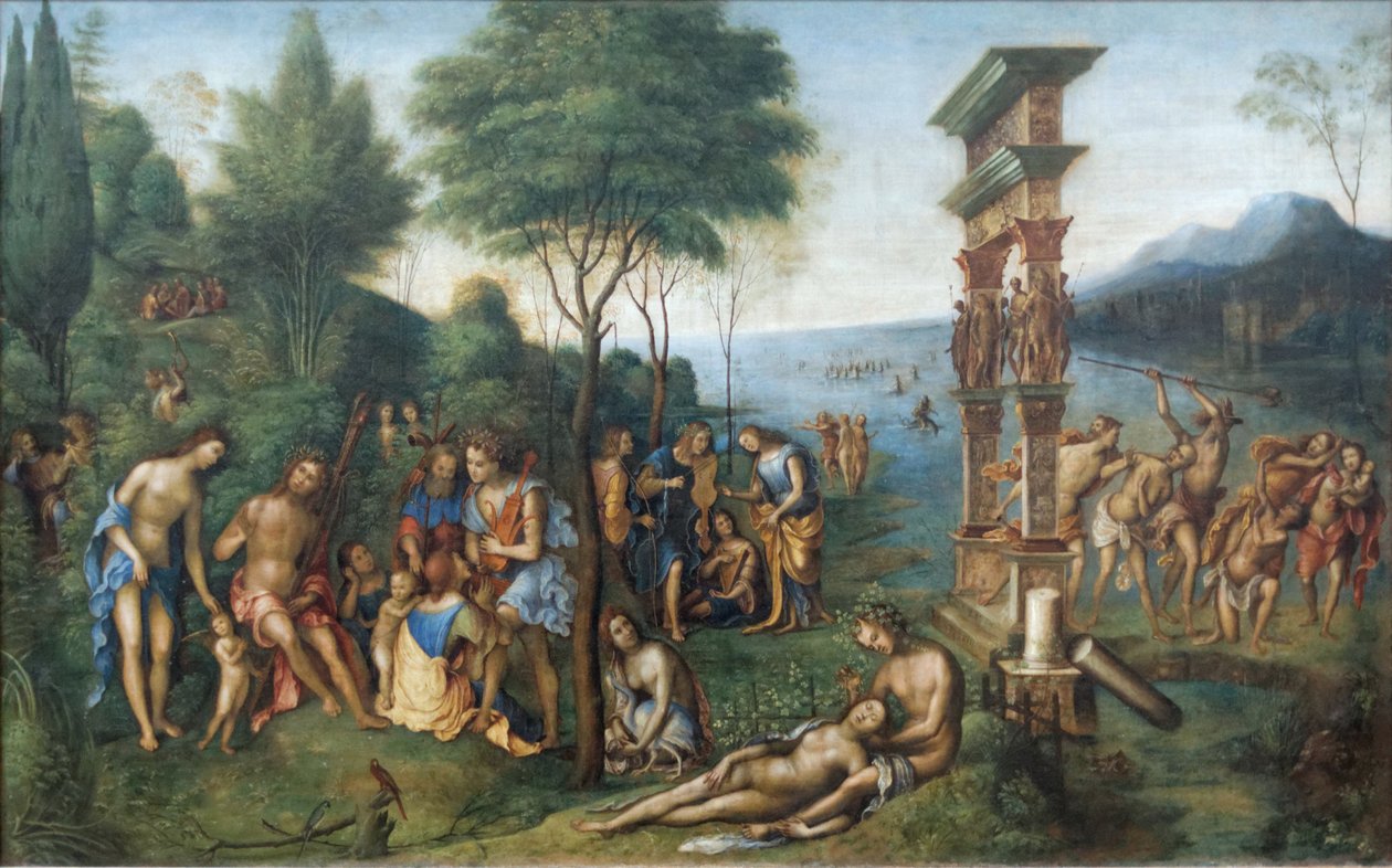 Le règne de Comus - Lorenzo Costa