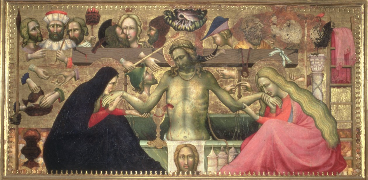 Homme de douleurs avec les instruments de la Passion, 1404 - Lorenzo Monaco