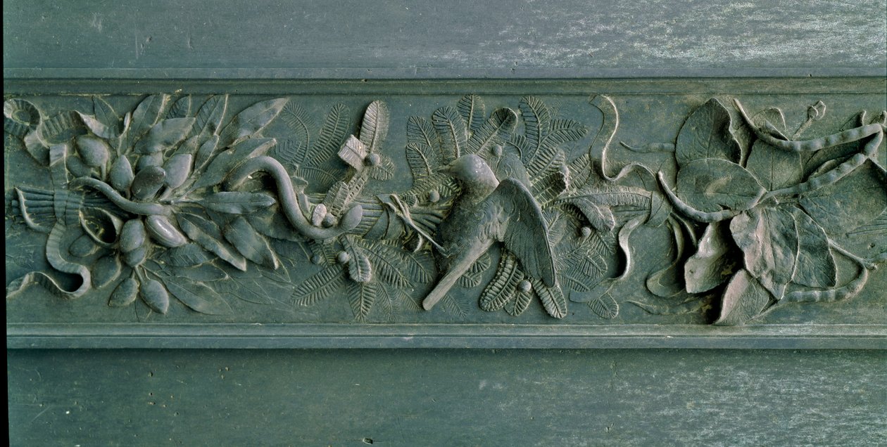 Cadre sculpté, détail de la porte nord. Bas-relief en bronze - Lorenzo Ghiberti