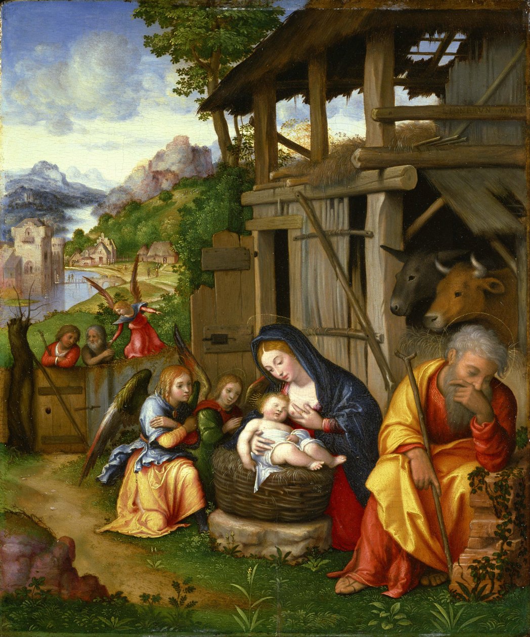 Nativité - Lorenzo Leonbruno