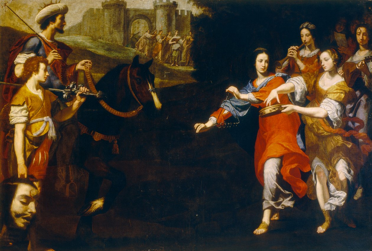 Triomphe de David - Lorenzo Lippi