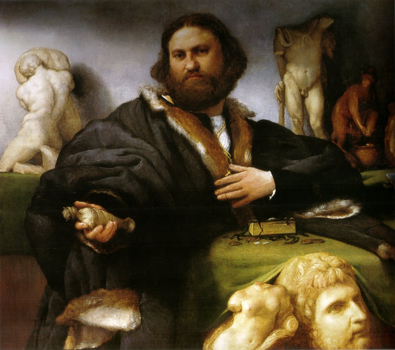 Andrea Odoni (1488-1545) - Lorenzo Lotto
