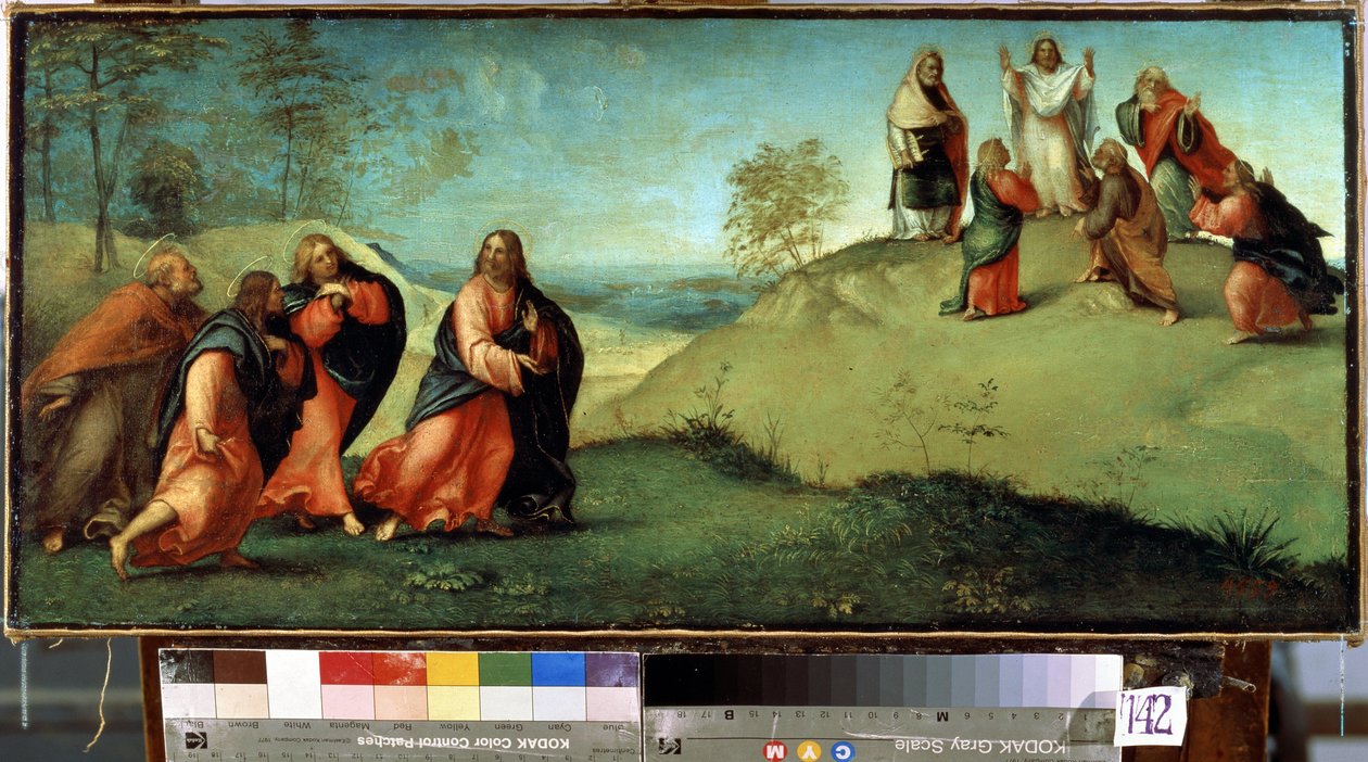 Le Christ menant les apôtres au mont Thabor - Lorenzo Lotto