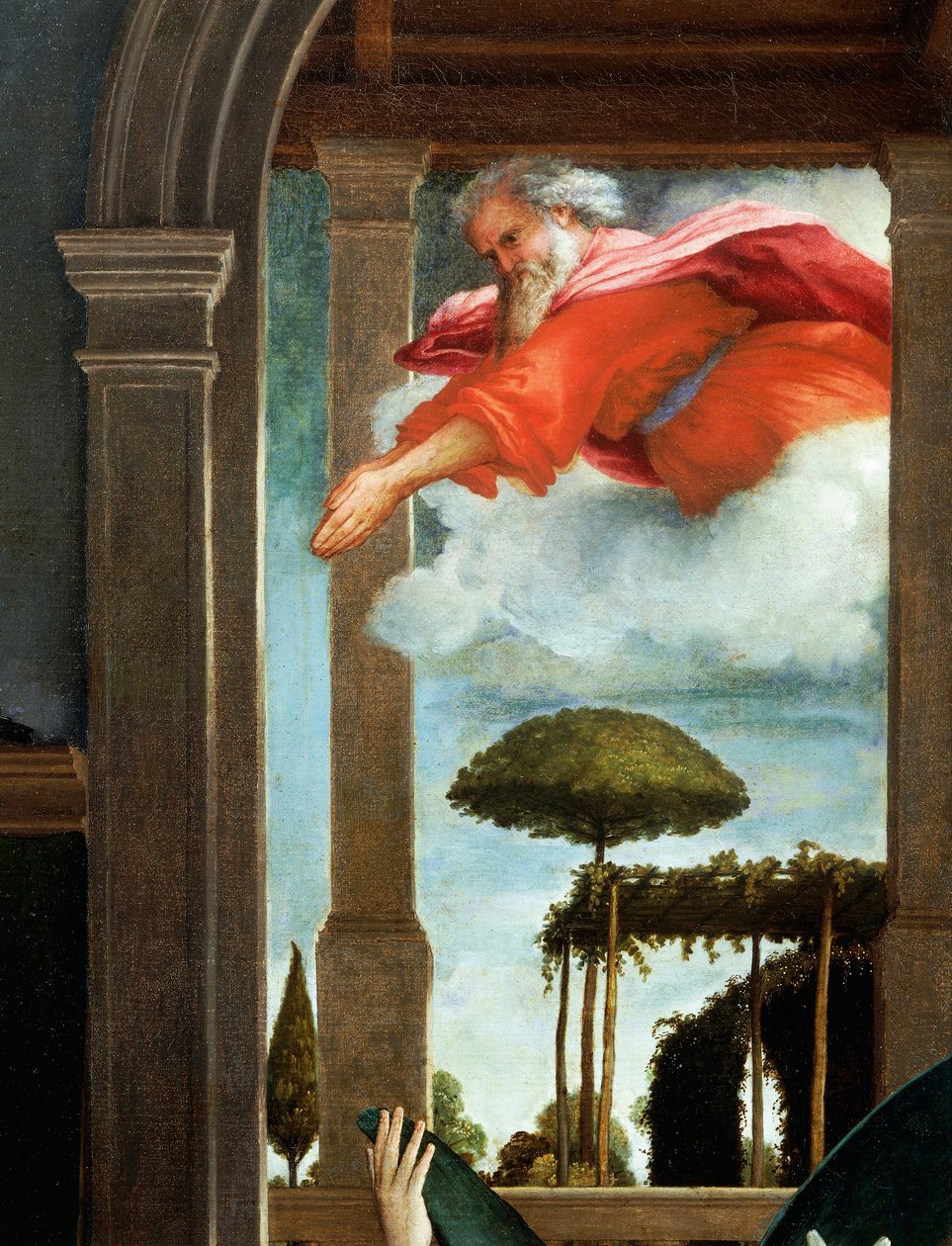 Le Père éternel (détail) - Lorenzo Lotto
