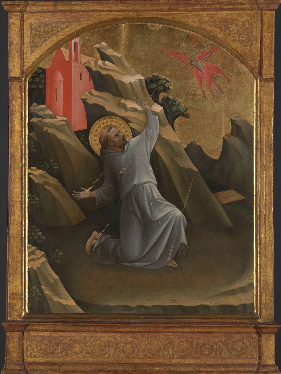 Saint François recevant les stigmates - Lorenzo Monaco