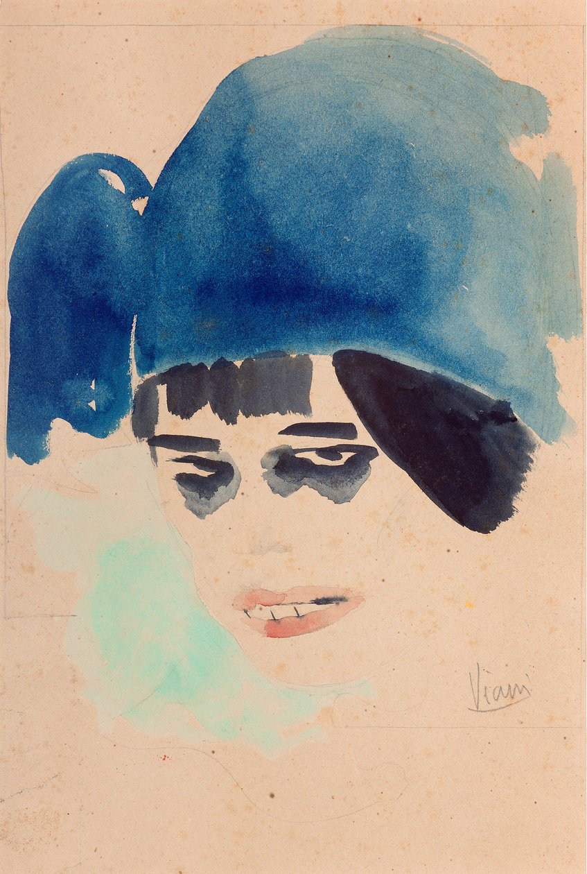 Portrait, c.1912 - Lorenzo Viani