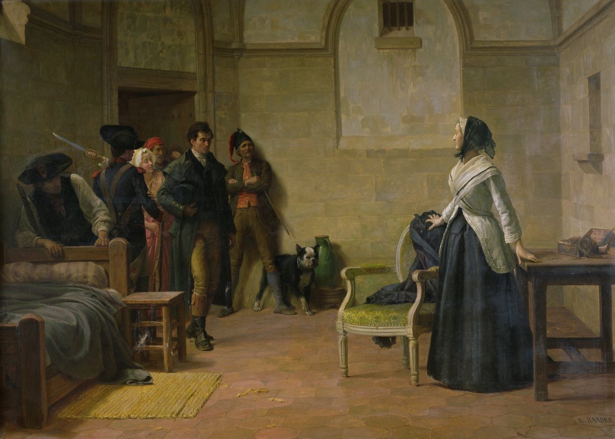Le Dernier Matin de Marie-Antoinette (1755-93) - Louis Baader