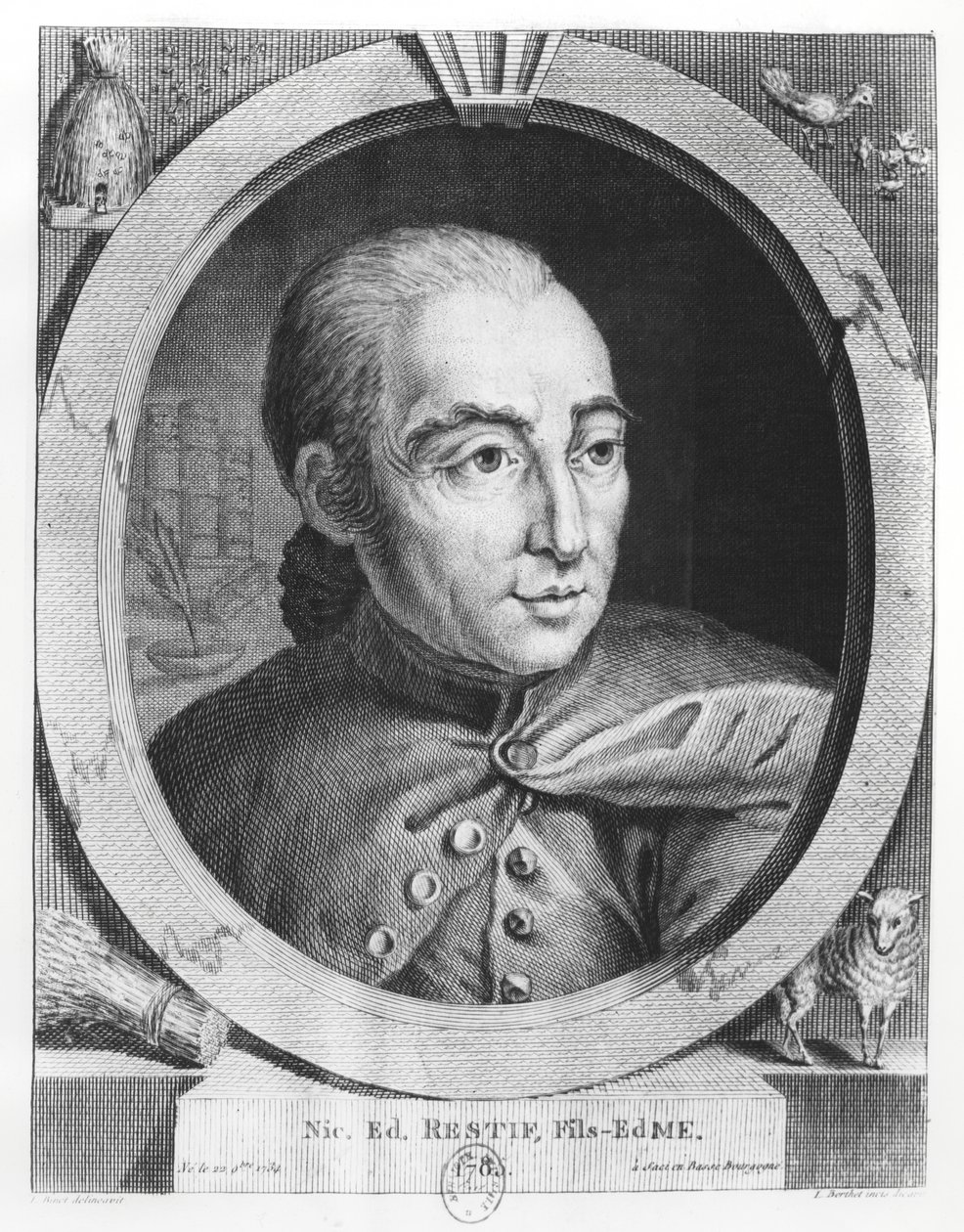 Nicolas, Rétif de la Bretonne - Louis Berthet