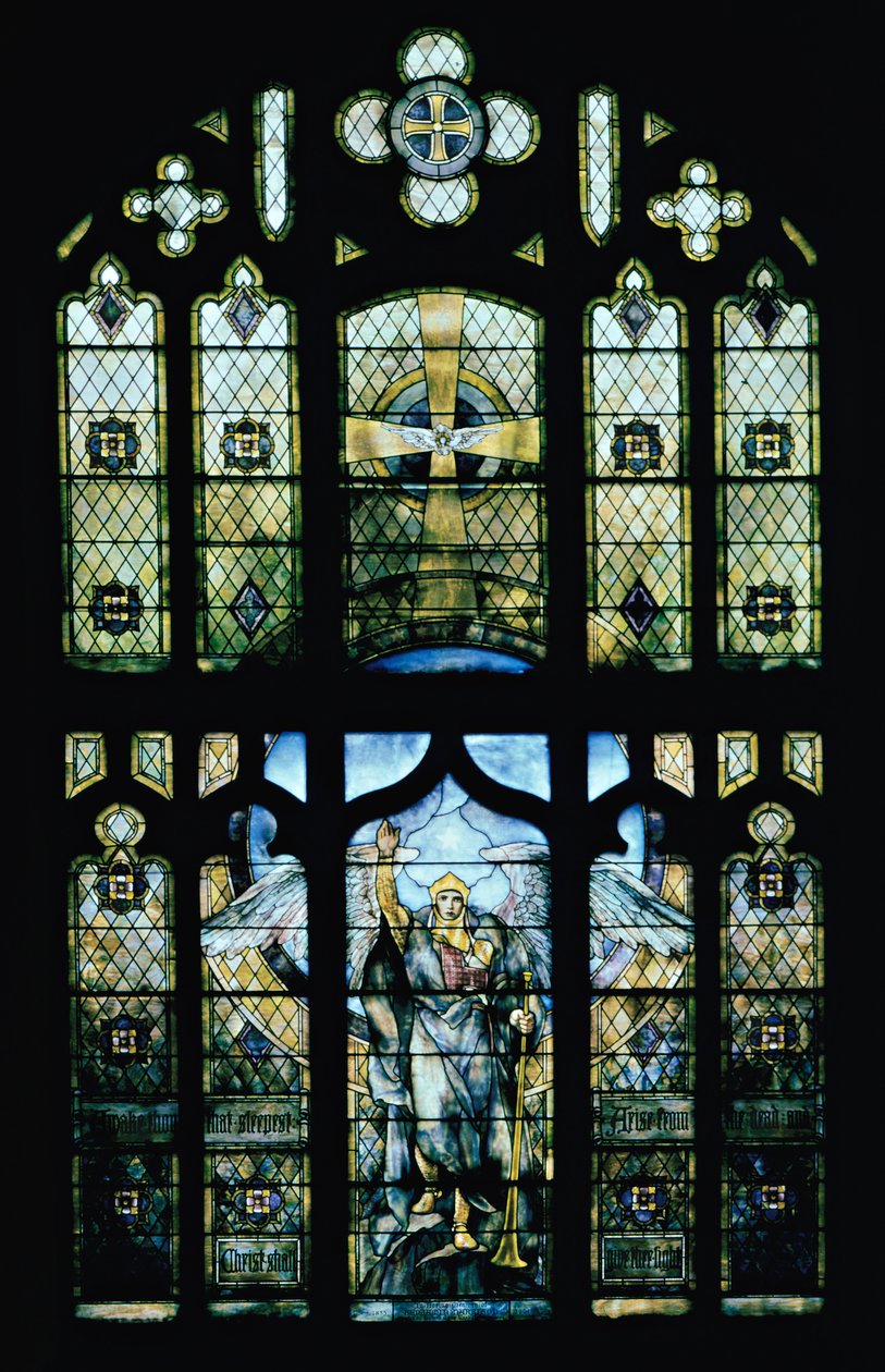 Ange de la Résurrection - Louis Comfort Tiffany