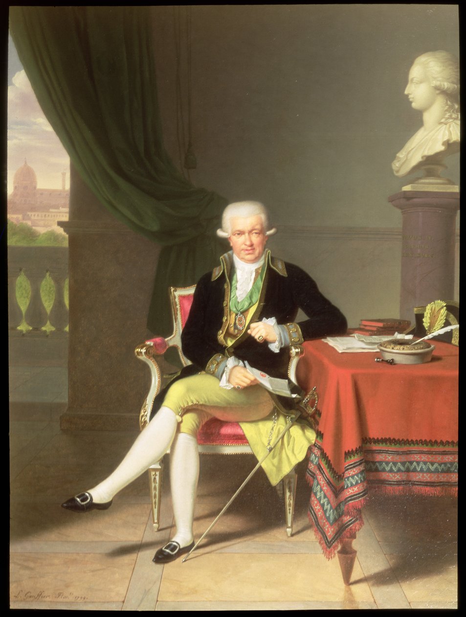 Portrait de Johan Claes Lagersvard (1756-1863), 1799 - Louis Gauffier
