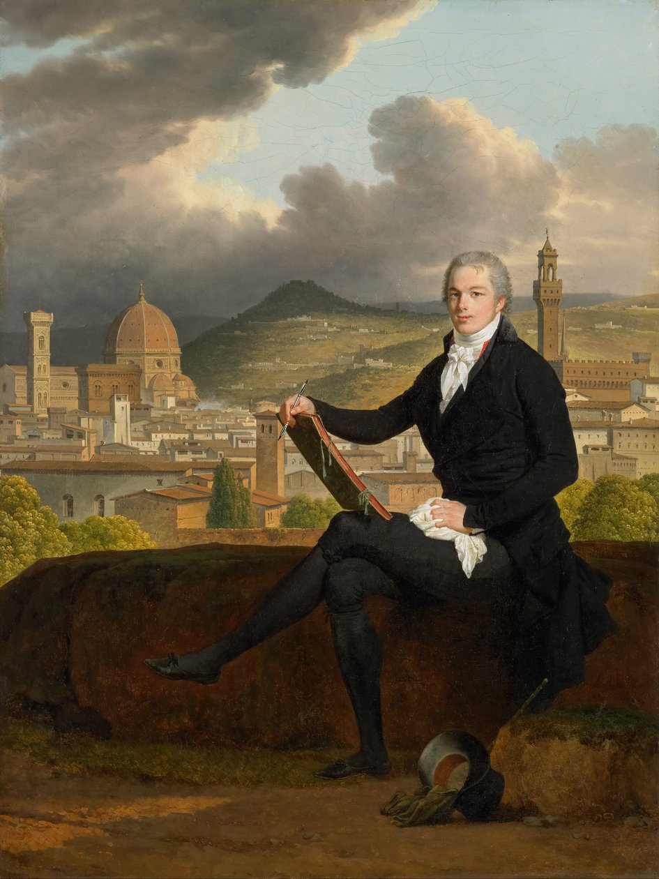 Portrait du Dr. Thomas Penrose - Louis Gauffier