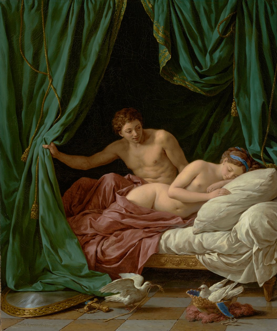 Mars et Vénus, Allégorie de la Paix, 1770 - Louis Jean François Lagrenée