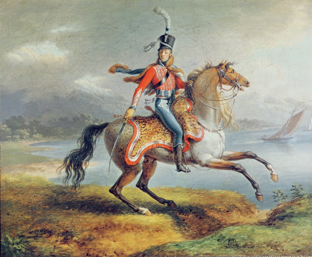 Autoportrait équestre, 1806-08 - Louis Lejeune