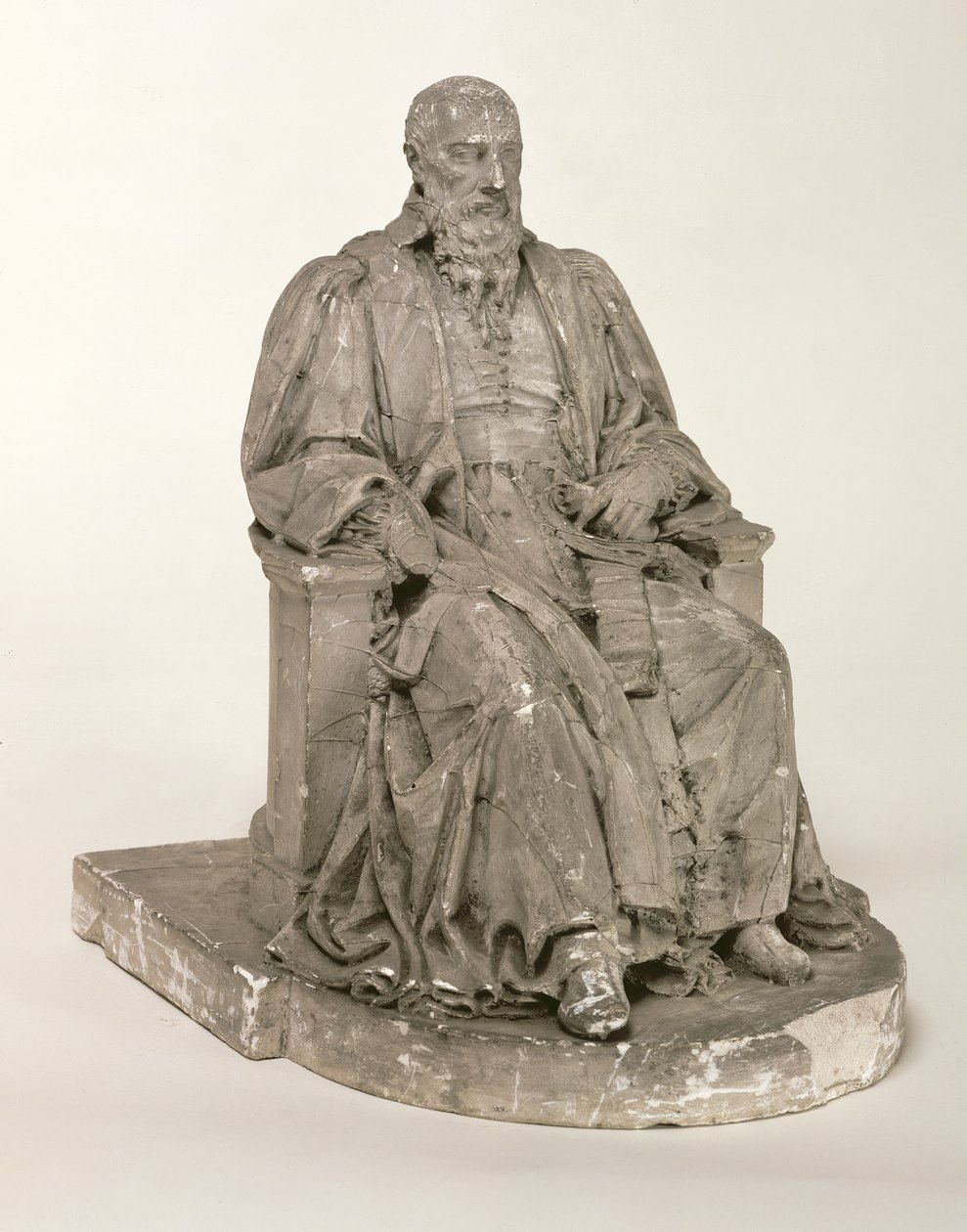 Statue assise de Michel de L