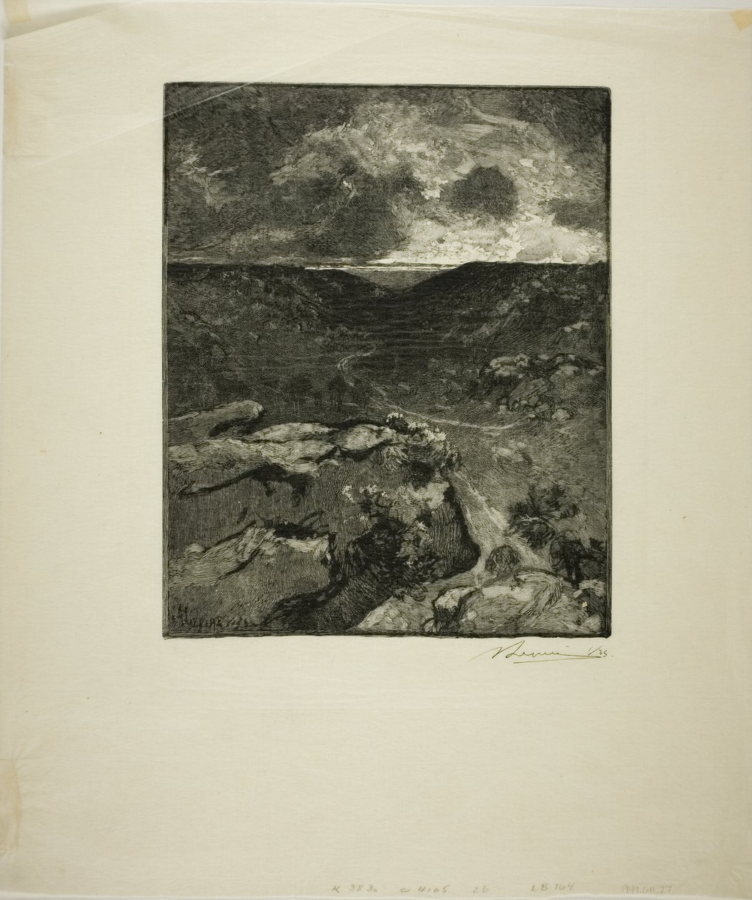 Vallée de Franchard - Louis Auguste Lepère