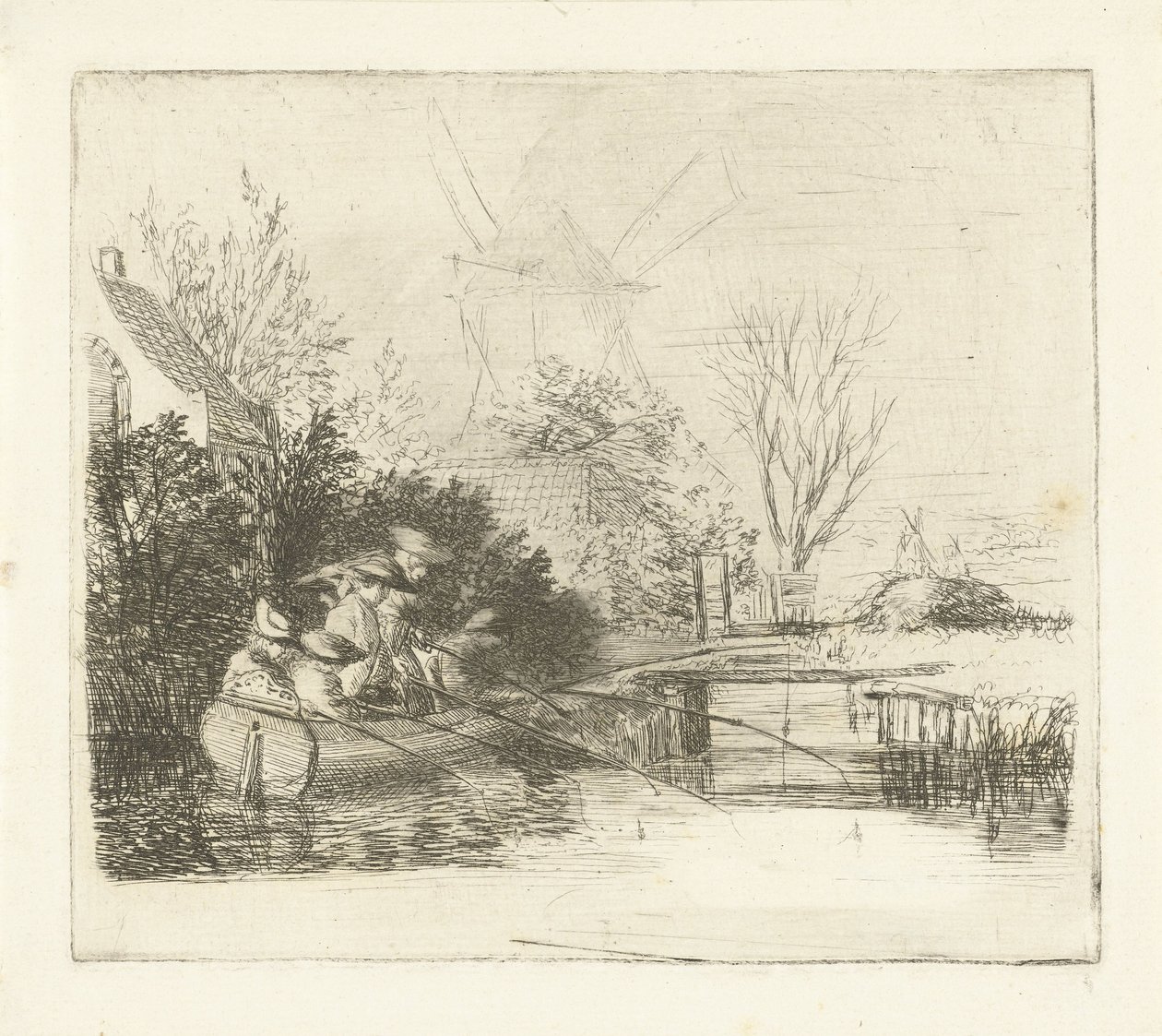 Pêcheurs au bord d