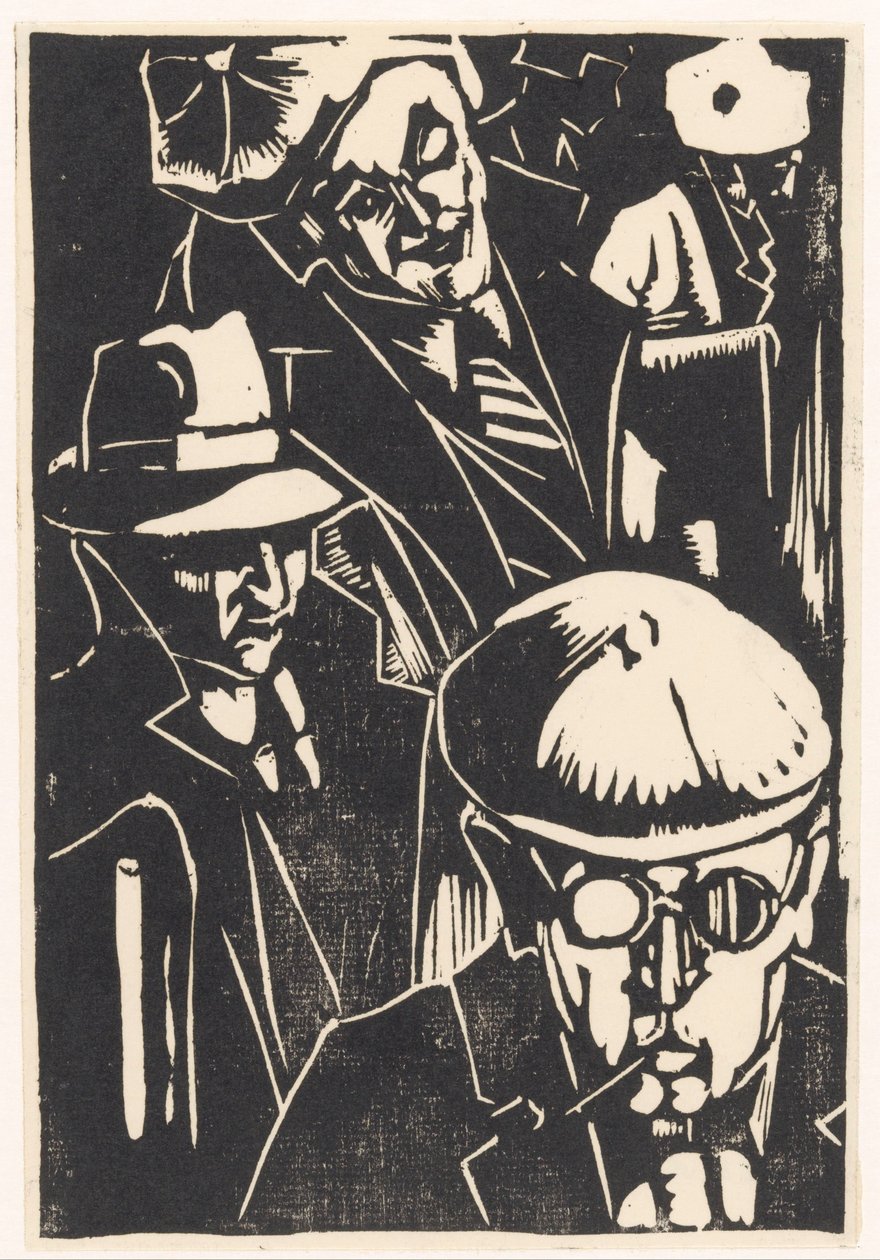 Passants - Louis Cardinaals (signed by artist)