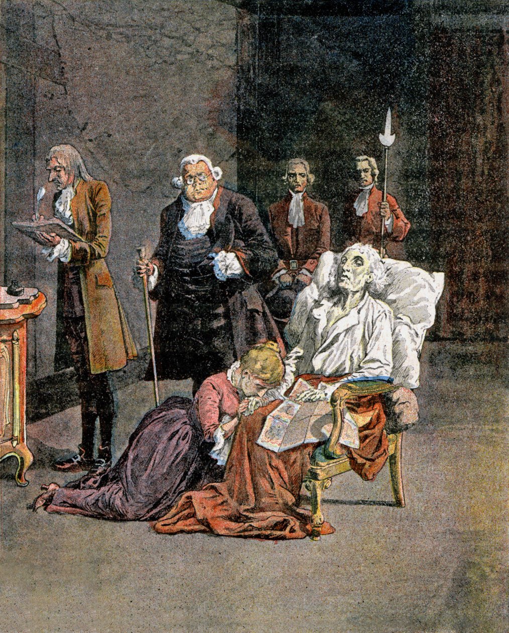 Mort de Dupleix - Louis Charles Bombled