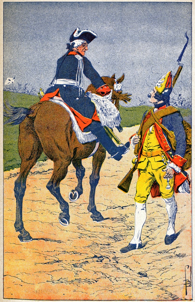 Frédéric II de Prusse - Louis Charles Bombled