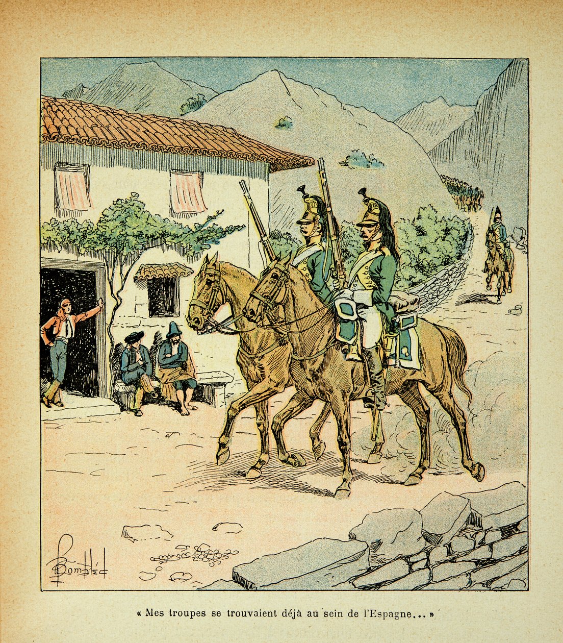 Troupes françaises pendant la guerre d