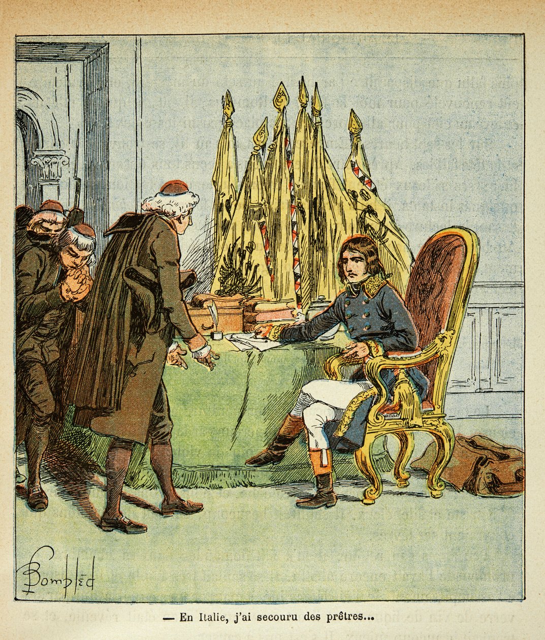 Illustration par Louis Bombled (1862-1927) du livre 