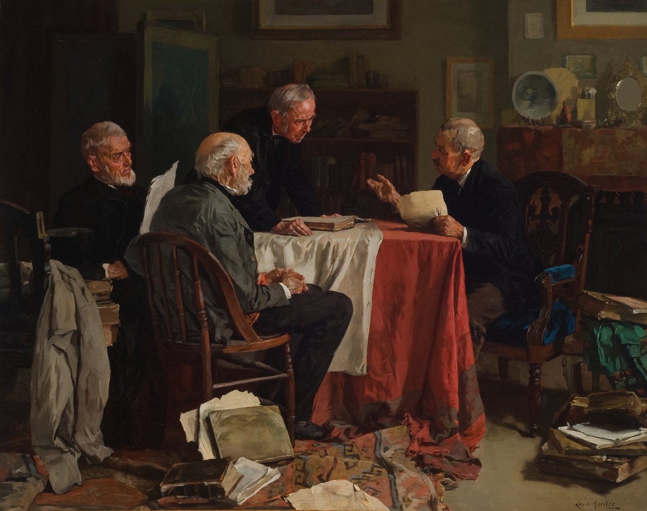 Opinions différentes - Louis Charles Moeller