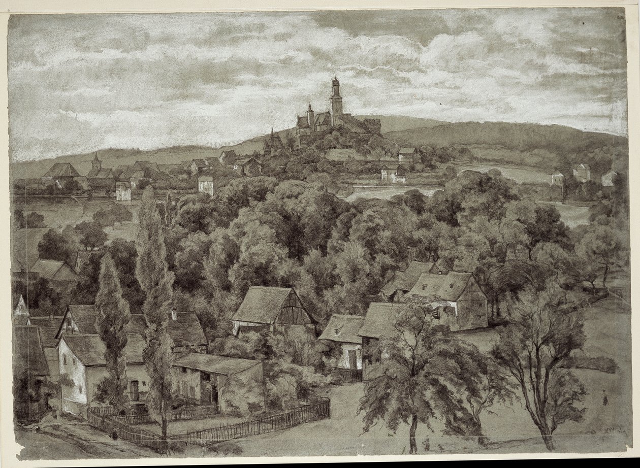 Vue de Kronberg - Louis Eysen