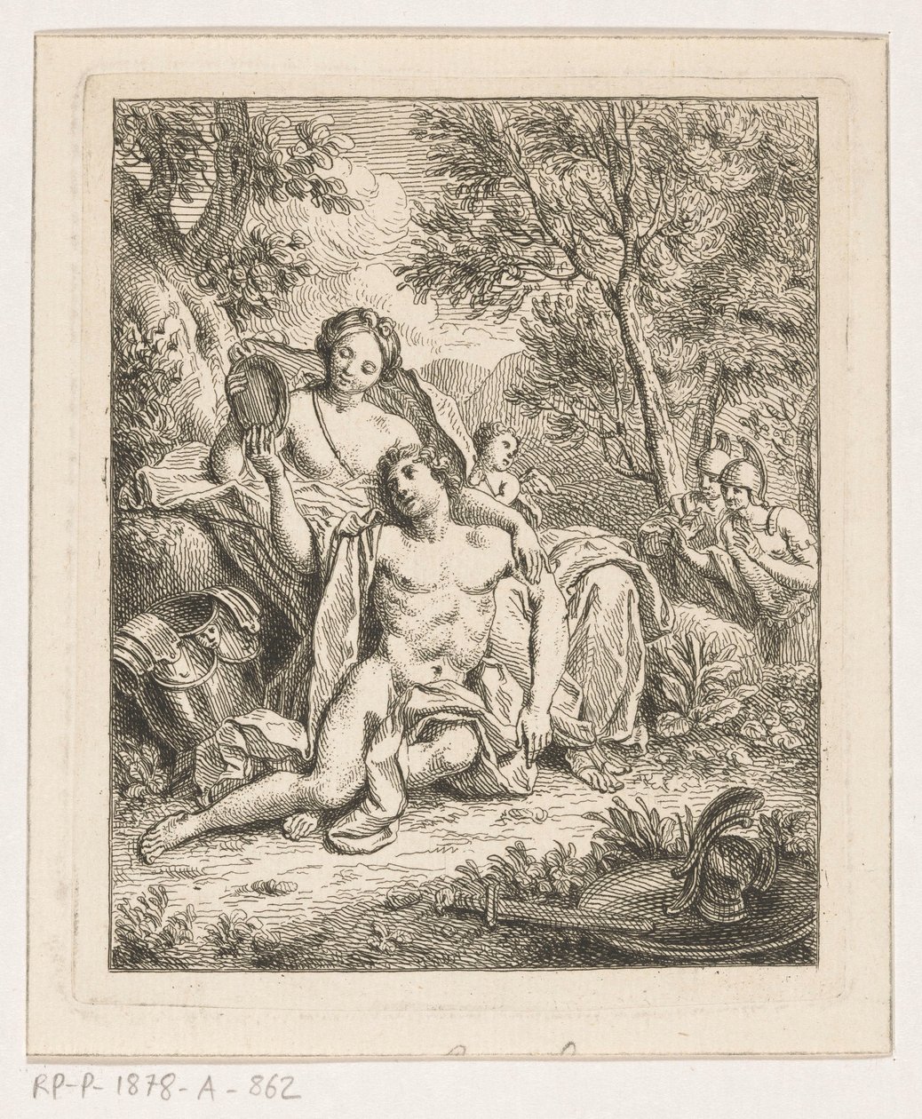 Renaud et Armide - Louis Fabritius Dubourg