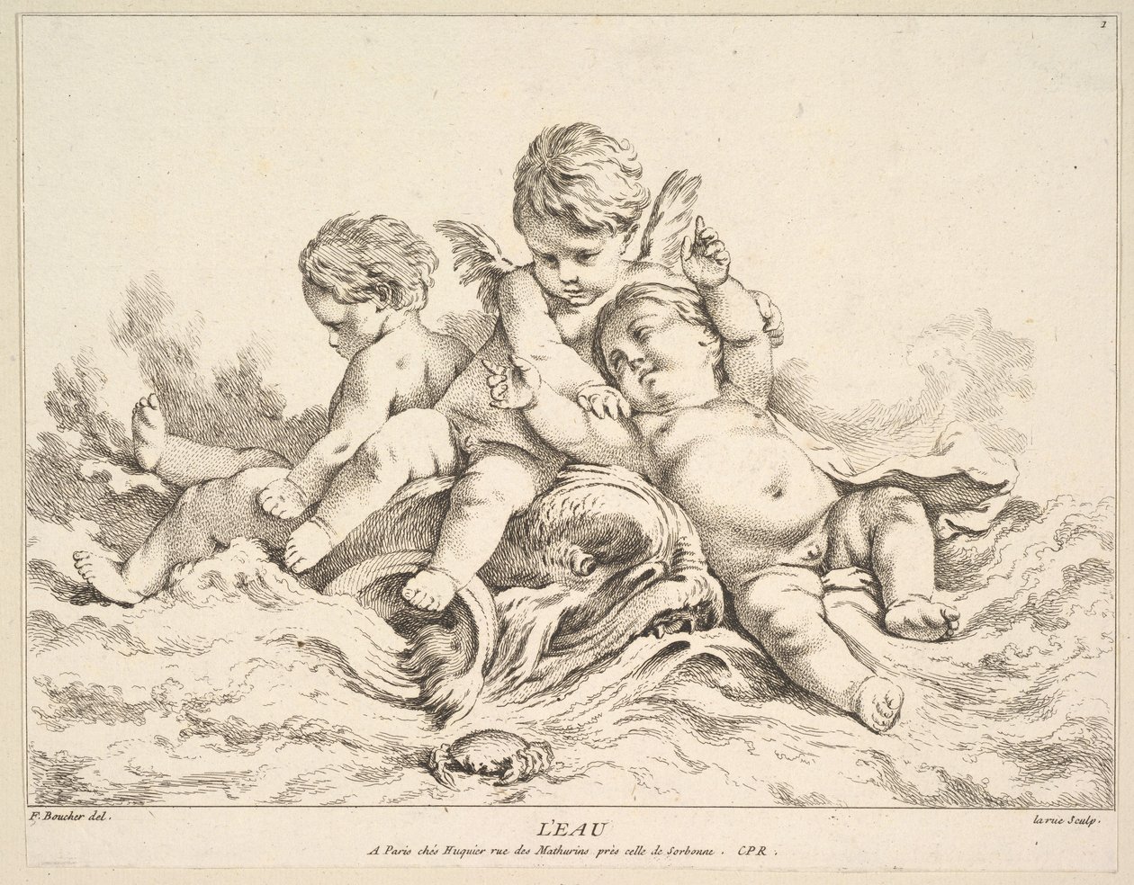 Eau - Louis Felix de la Rue