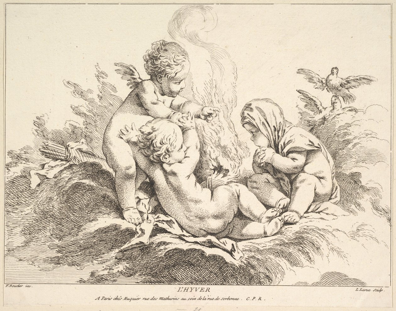Hiver - Louis Felix de la Rue