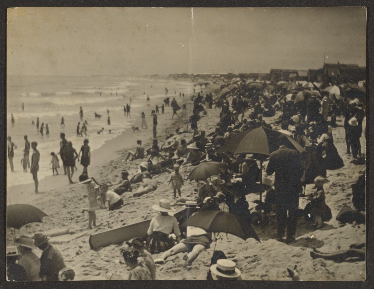 [Scène de plage] - Louis Fleckenstein