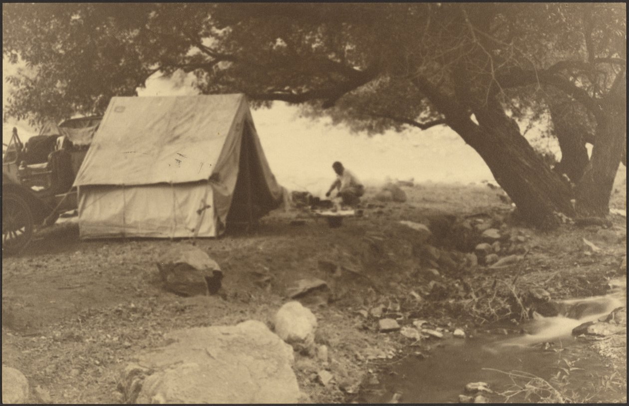 [Scène de camping] - Louis Fleckenstein