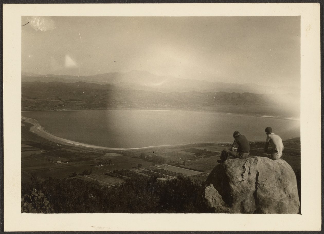 [Figures dans un paysage] - Louis Fleckenstein