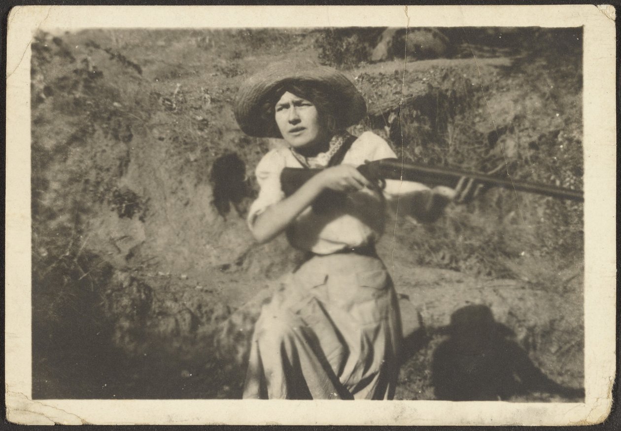 [Florence et son pistolet] - Louis Fleckenstein