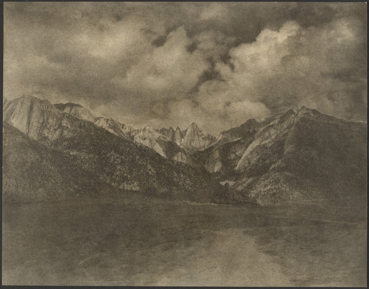 [Paysage montagneux] - Louis Fleckenstein